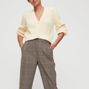 Little moon basil cropped cardigan sz small